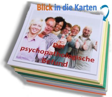 Lernkarten Psychopathologischer Befund | Institut Peter